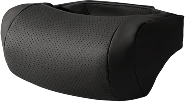 Car Headrest Neck Pillow for Audi A5 B10 2024-2025 - Removable Cover Soft Memory Foam, Adjustable Strap Ergonomic Cushion,Black
