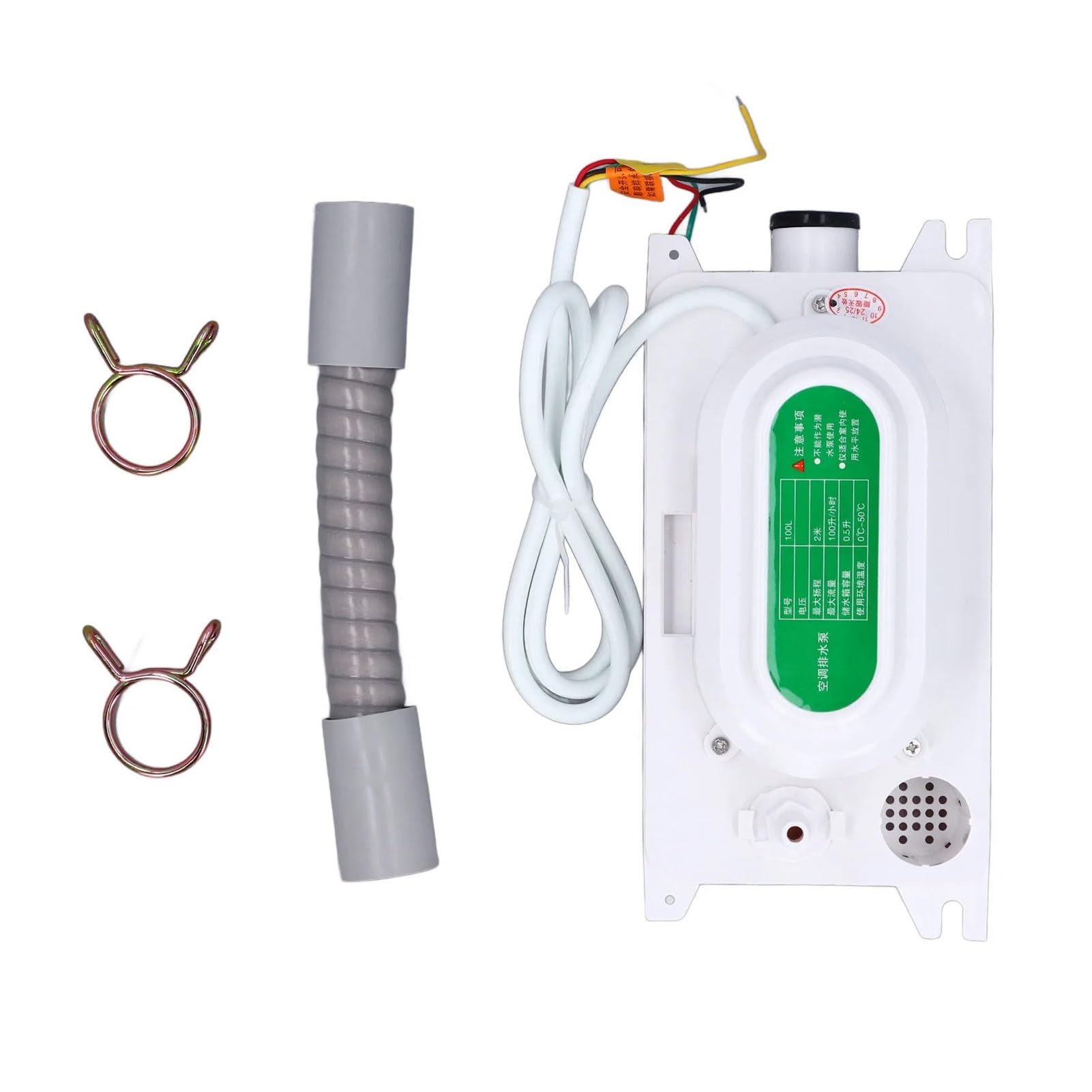 Kondensatpumpe, Automatischer HVAC-Hebeentfernungsablauf, 100 L/h Mit 500 Ml for Luftentfeuchter, 100-230 V, HVAC-Kondensatpumpe, Klimaanlagenteile