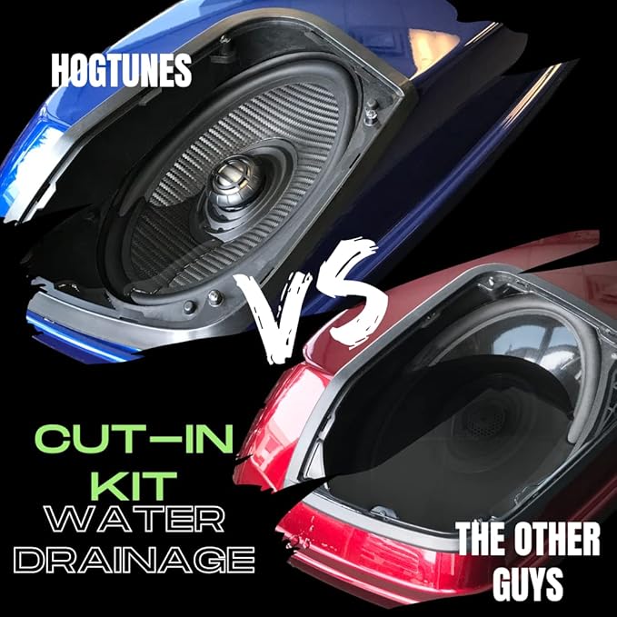 Hogtunes Retro 692 LID-RM Adaptadores y Parlantes 6x9 400W Pack 2 miniatura 7
