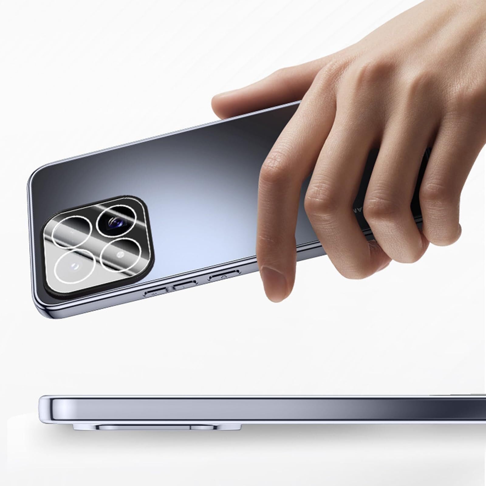 Generico Custodia Per Xiaomi 17Max, Copertura Protettiva Avvolgente Obiettivo Completo Guscio