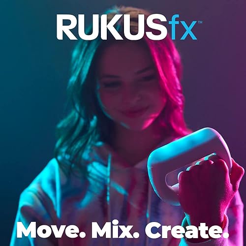 Miniatura 2 de Just Play RUKUSfx Mezclador de música controlado por movimiento luces y sonidos de música con piel adicional multicolor