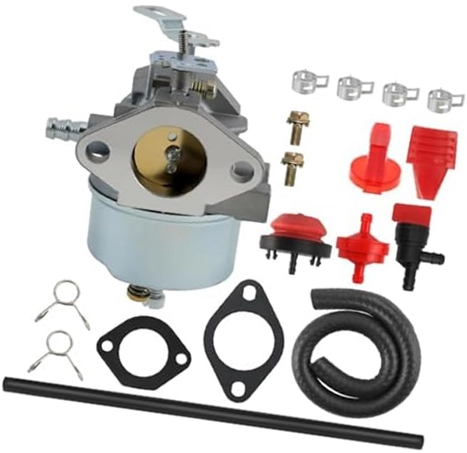 Demulax One Color Engine Fuel Mixing Carb Carburetor Replacement Kit, For Snowblower Lawn Mower 632334A 632370A 632111 632334 632536 Hm70 Hm80 Hmsk80 Hmsk90 Hm100