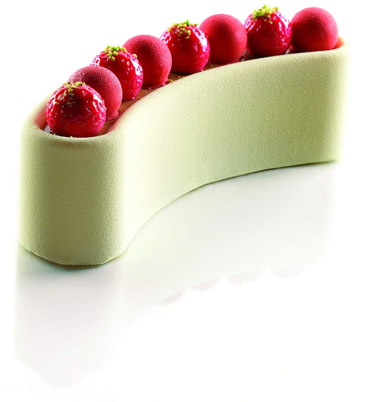 Moule Lune Flexi Mallard Ferrière en silicone pour pâtisserie