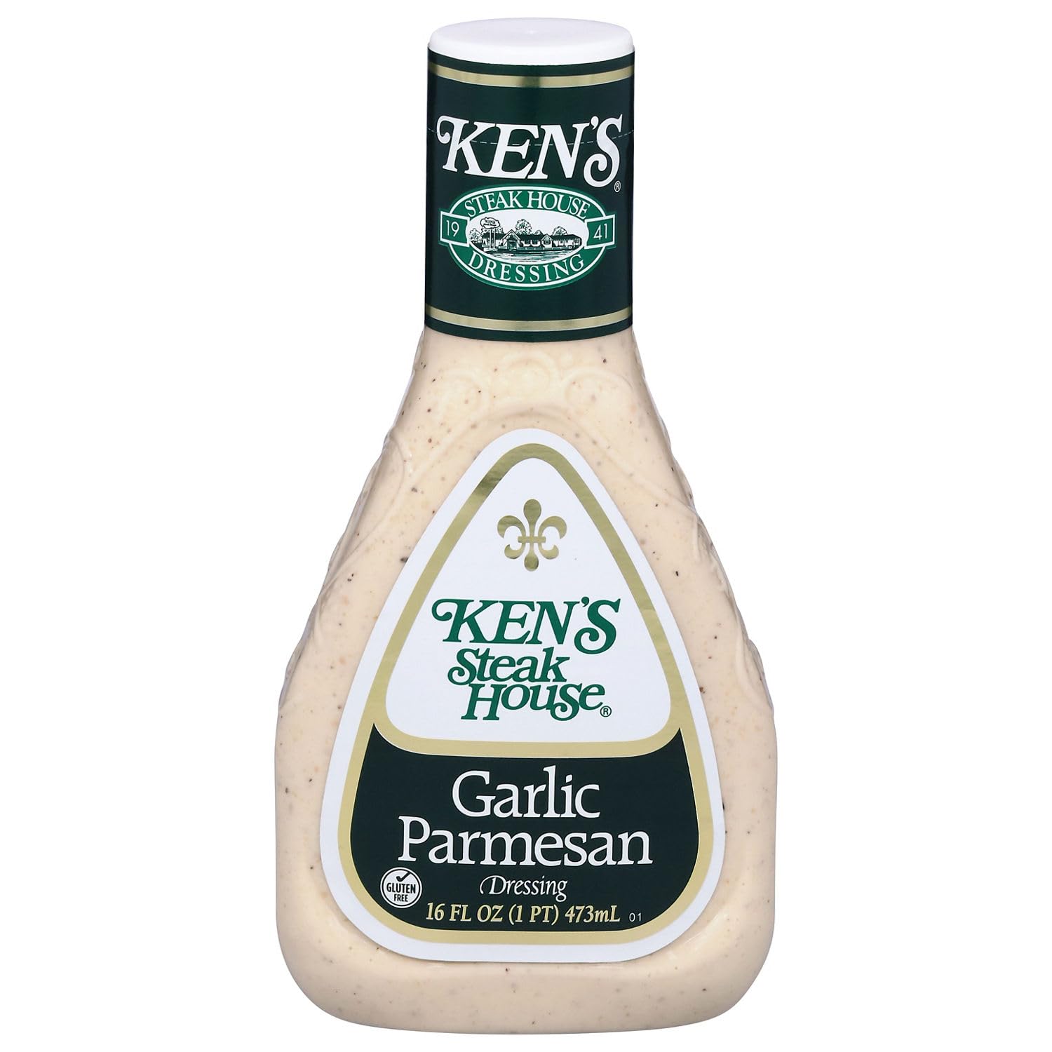 Ken's Steak House, Garlic Parmesan Dressing, 16 Ounce