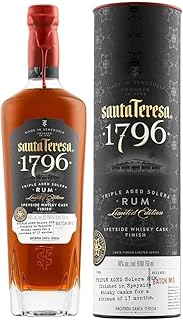 Santa Teresa 1796 Speyside Whisky Cask Finish Limited Edition Rum 70cl 46 ABV