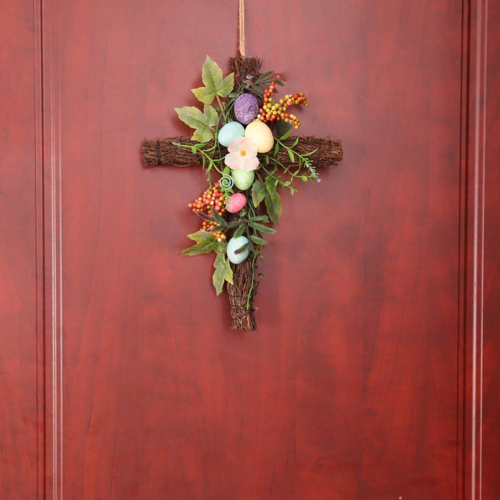 Lavendelkrans voor de deur - Kunstbloemen - 45 cm | bol