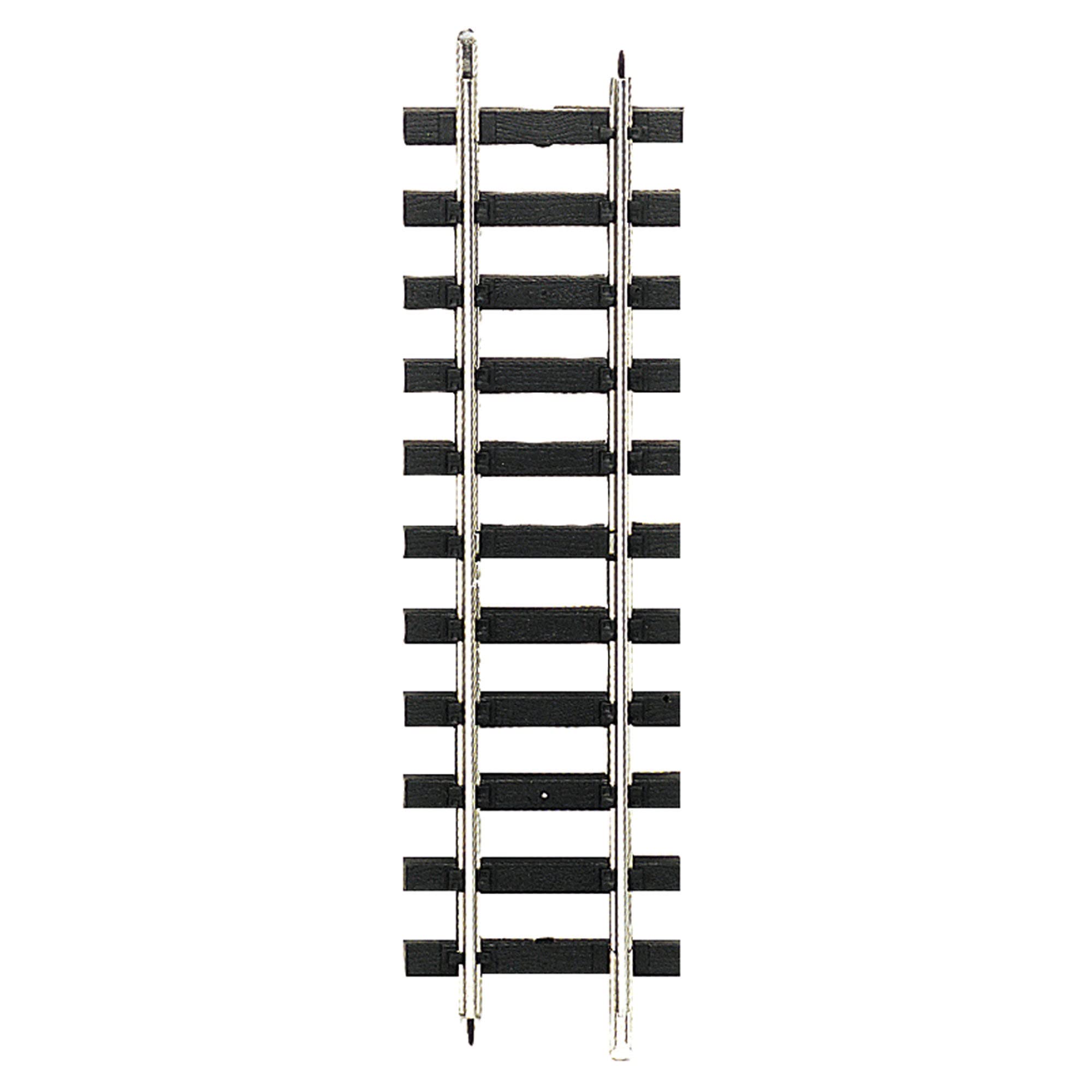 Bachmann Trains 94511C Large G Scale 1:25 Straight 12 Inch Steel Alloy Track, For Model Train Set Up and Display Addition & Expansion, 4 Pieces, Black