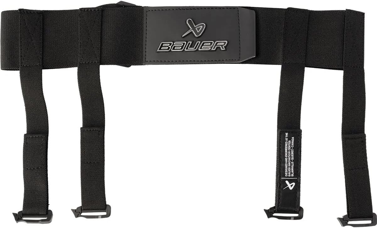 Ice Hockey Goalie Garter Belt, Hold Up Socks and Knee Guards | Intermediate