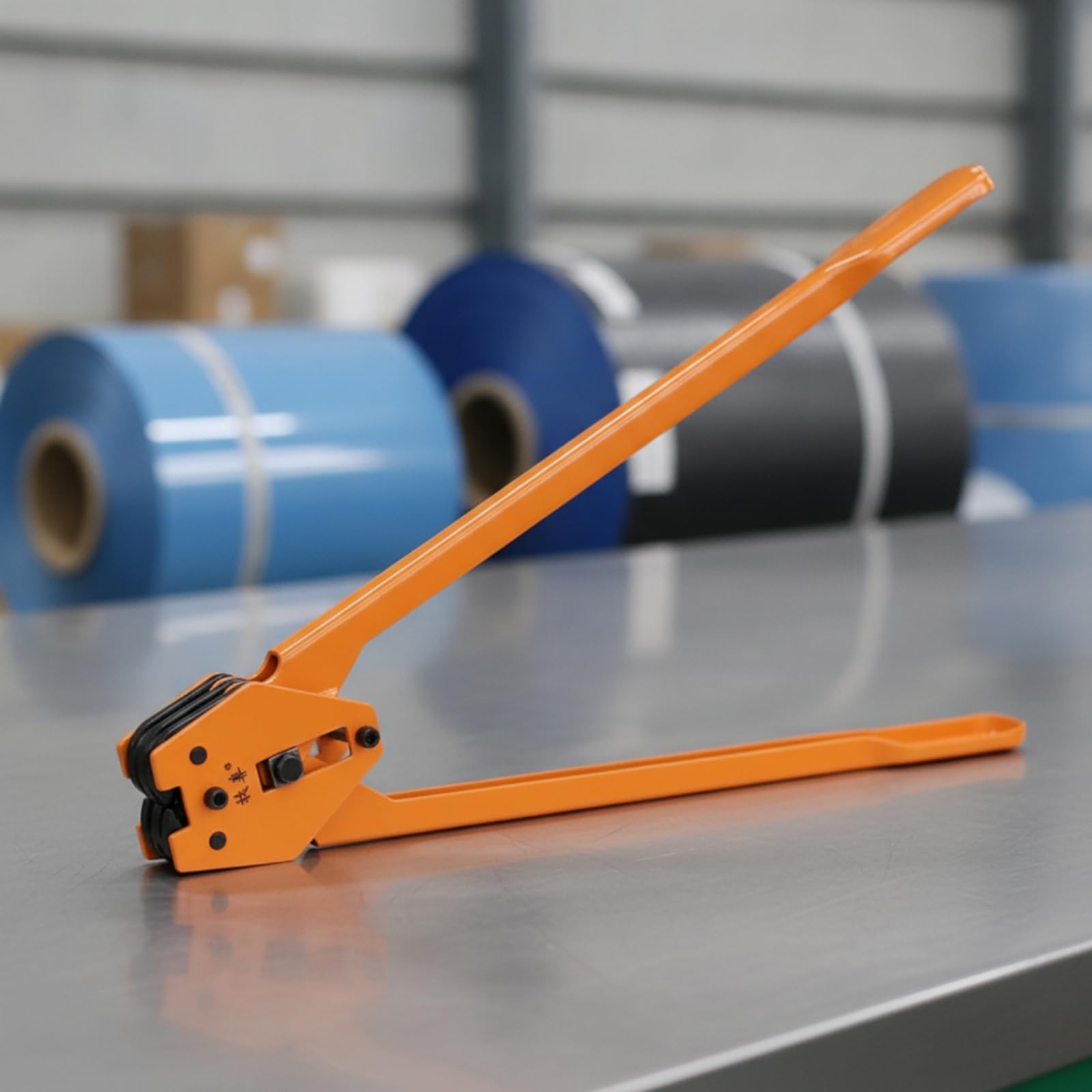 Umreifungswerkzeug mit Hebelgriff, Style to 1, Orange