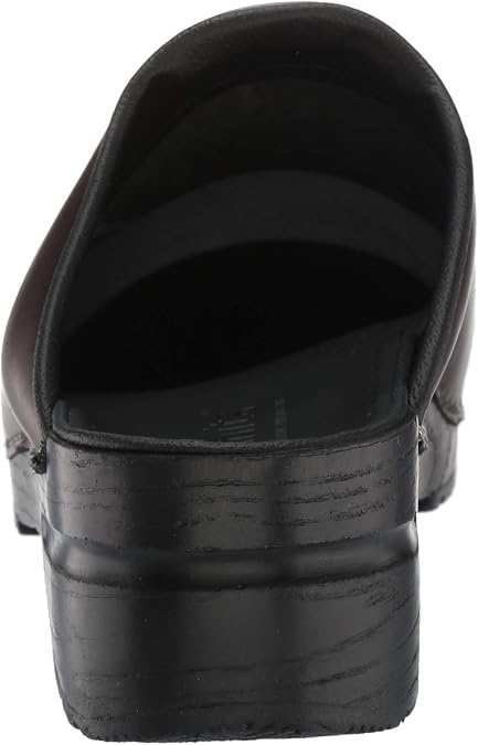 Sanita Sonja Cabrio Leather Professional Women's Clog - APMA-Approved, Open-Back Slip On Shoes