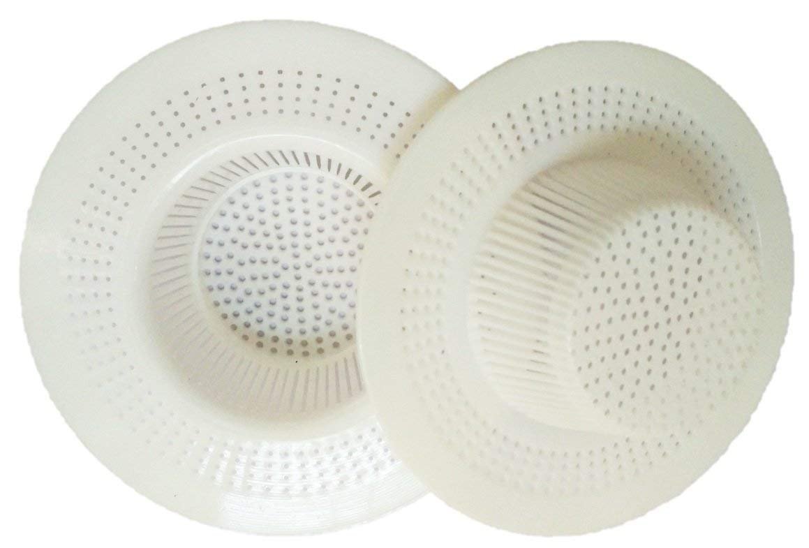 HP DEALS PVC Kitchen Sink Waste Filter Cup - Pack of 3