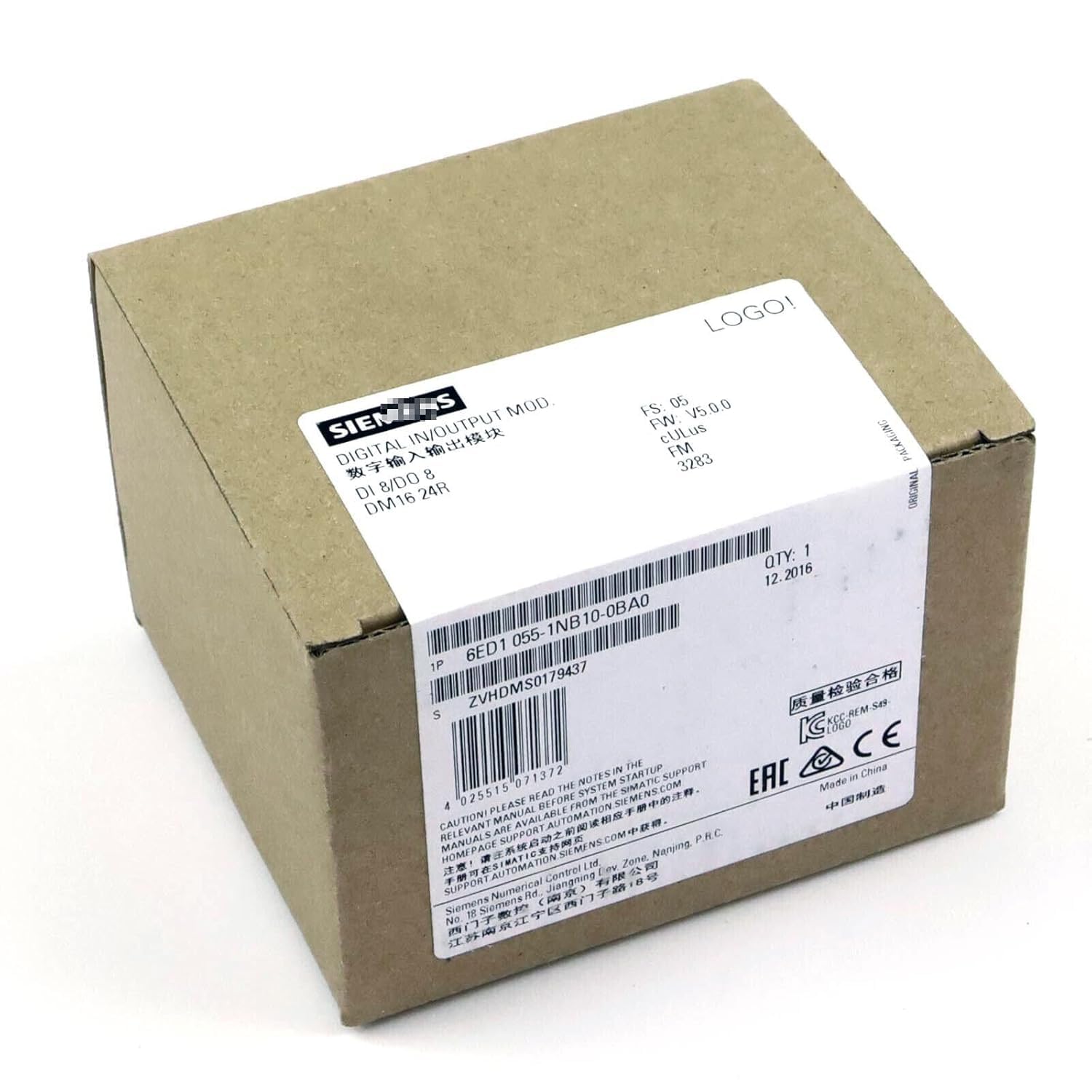 Module d'extension 6ED1055-1NB10-0BA0 pour augmenter les capacités de votre automate