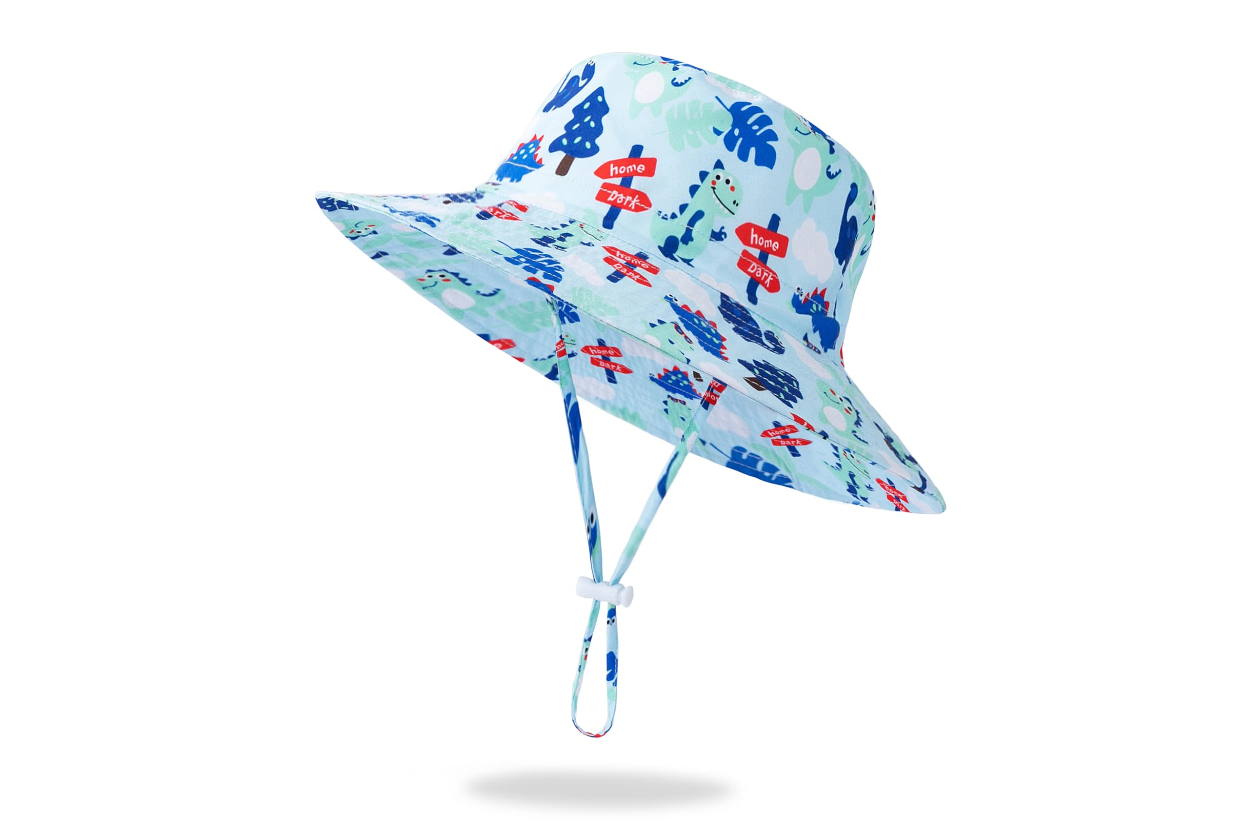 Sombrero de sol para bebé, sombrero de ala ancha, sombreros de playa para niños, protección solar UPF 50+ para niños y niñas — view 6