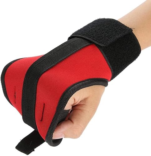 Miniatura 2 de Guantes de recuperación de accidente cerebrovascular, guante fijo auxiliar, equipo de entrenamiento de rehabilitación, hemiplejia de mano y puño,