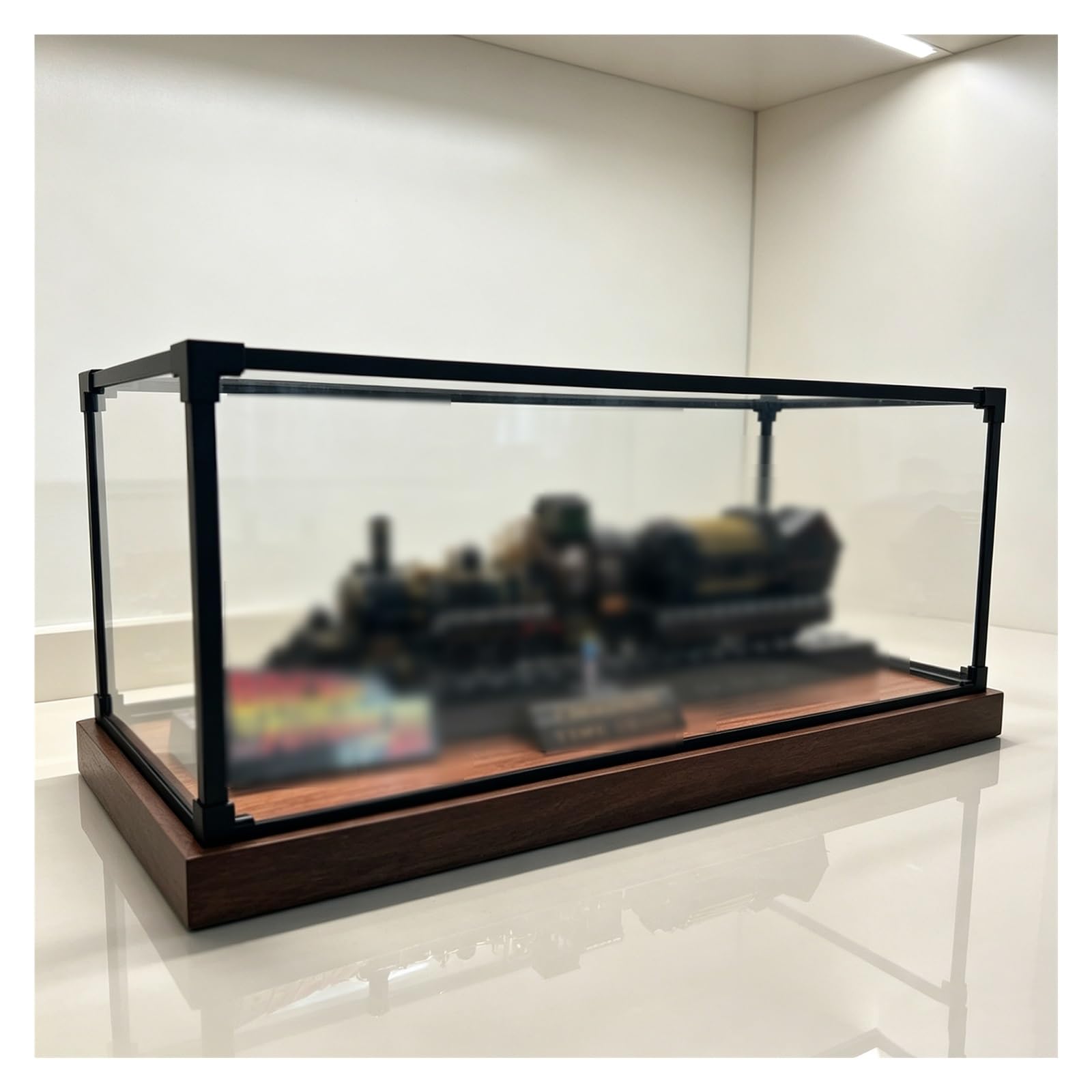 Chzdpp Brown Acrylic Cube Display Box For Shop Window/Trade Show/Exhibition