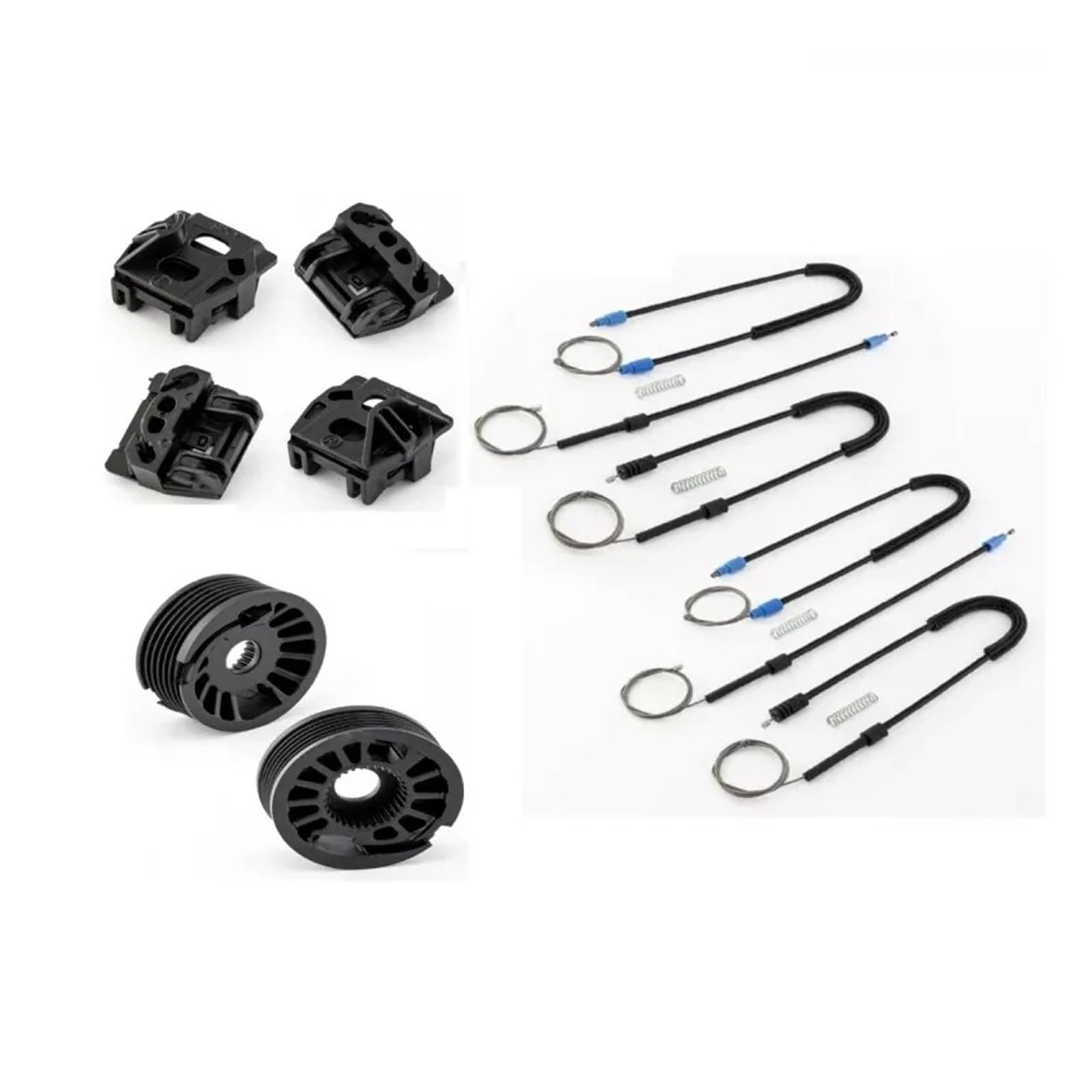 MAMEFVBB Window Regulator Slider Clips Front-Left Right for Peugeot 607 2000-2010 Window Regulator Repair KIT