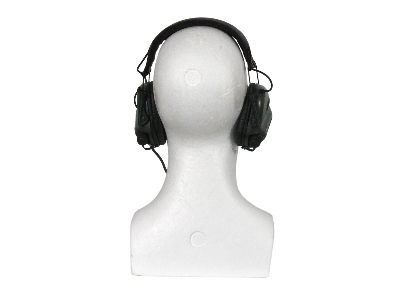 Earmor Casque universel à arceau M32 avec isolation acoustique NRR 22, entièrement réglable - Olive [M32-FG]