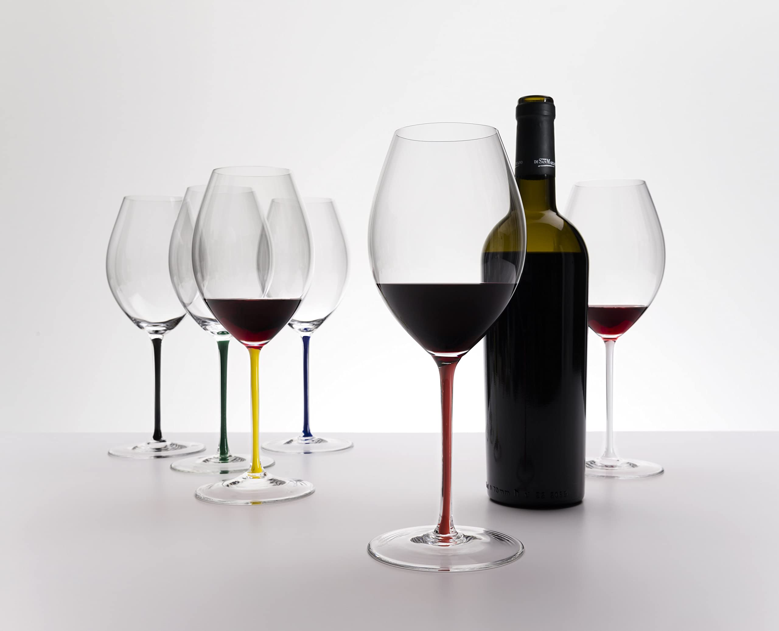 RIEDEL Fatto A Mano Verre à vin Syrah Old World 4900/41 W avec pied blanc