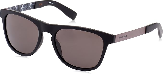 BOSS Orange BO 0270/S Nr Say Occhiali da Sole, Nero (Black Antqgry/BRW  Grey), 55 Uomo : Amazon.it: Abbigliamento