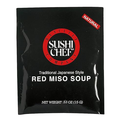 Sushi Chef, Sopa de miso rojo, 0.53 onzas (paquete de 12)