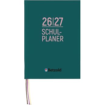 Betzold Design Lehrerkalender 2026/2027 DIN A4+ Hardcover Schulplaner Schuljahr-Organizer
