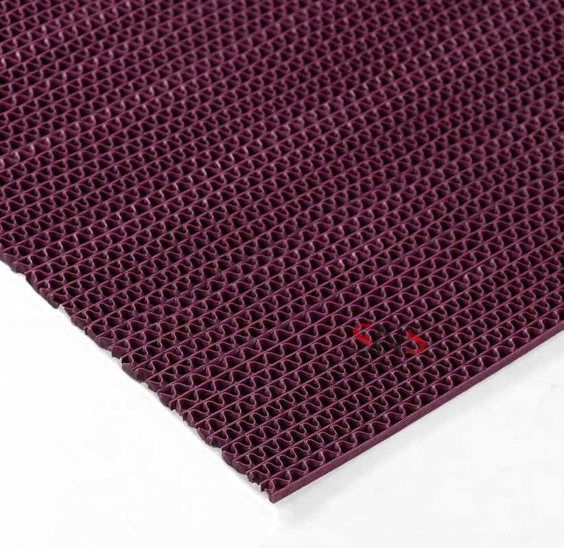 Image of Nexora Anti Skid & Multipurpose Bathroom Mat| Shower Mat| Carpet| Rugs| Doormat| Rainmat| Swimming Pool Mat||Wine,2x20ft