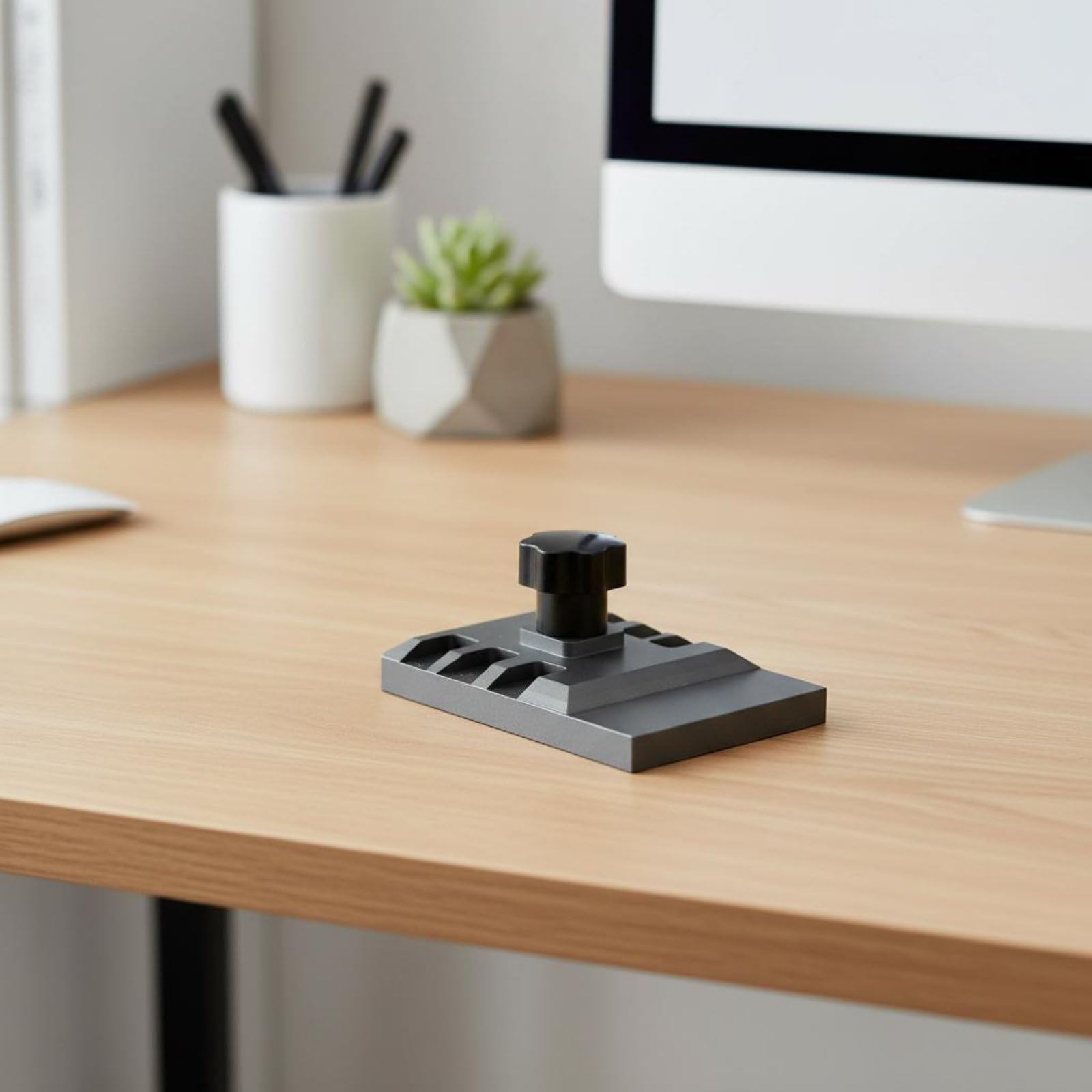 Milageto Bench Vise para Doblado de Metales Herramienta PE para Ensamblaje Placa Ajustable Base Estable Que el Deslizamiento Adecuada para Uso en Modelismo, L