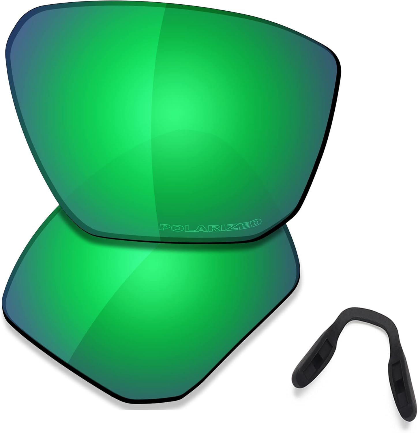 SAUCER Premium Replacement Lenses & Nosepads for Oakley Targetline OO9397 Sunglasses