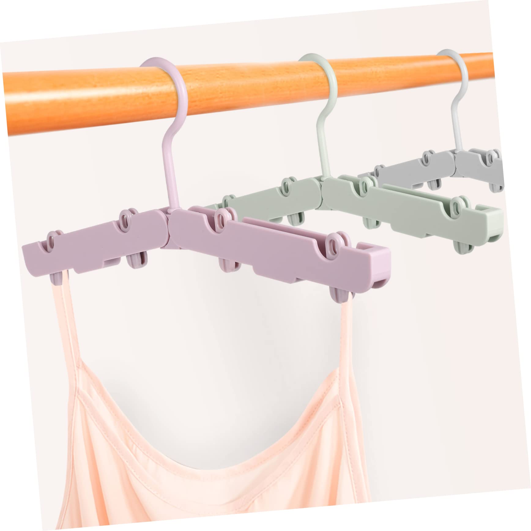12 stuks reishangers - zwarte draagbare opvouwbare kleerhangers reisaccessoires opvouwbare kleding droogrek voor reizen