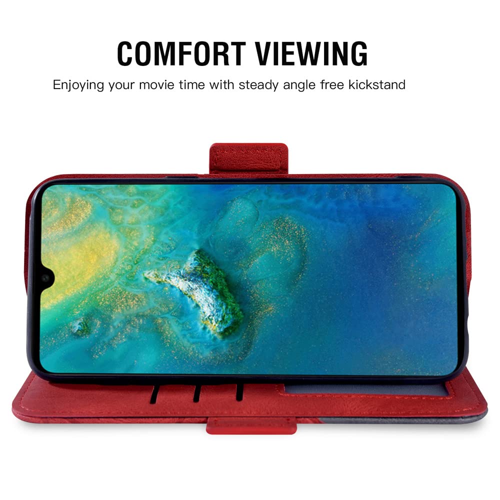 Asuwish Custodia Per Huawei Mate 20, Con Nastro, Pellicola Protettiva
