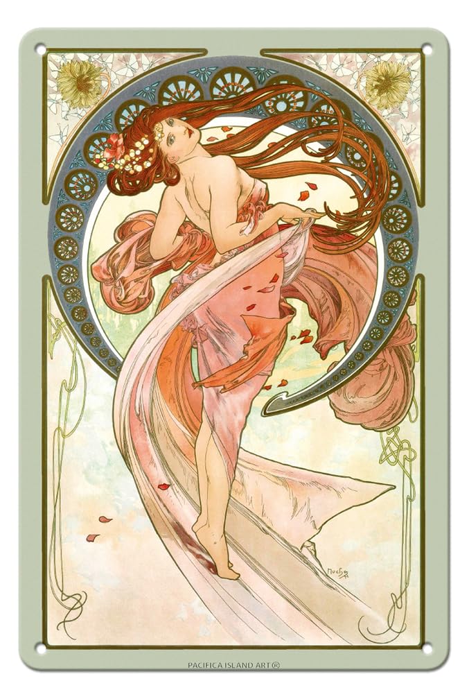 Amazon.com: Dance - Art Nouveau Beauty - From an Original