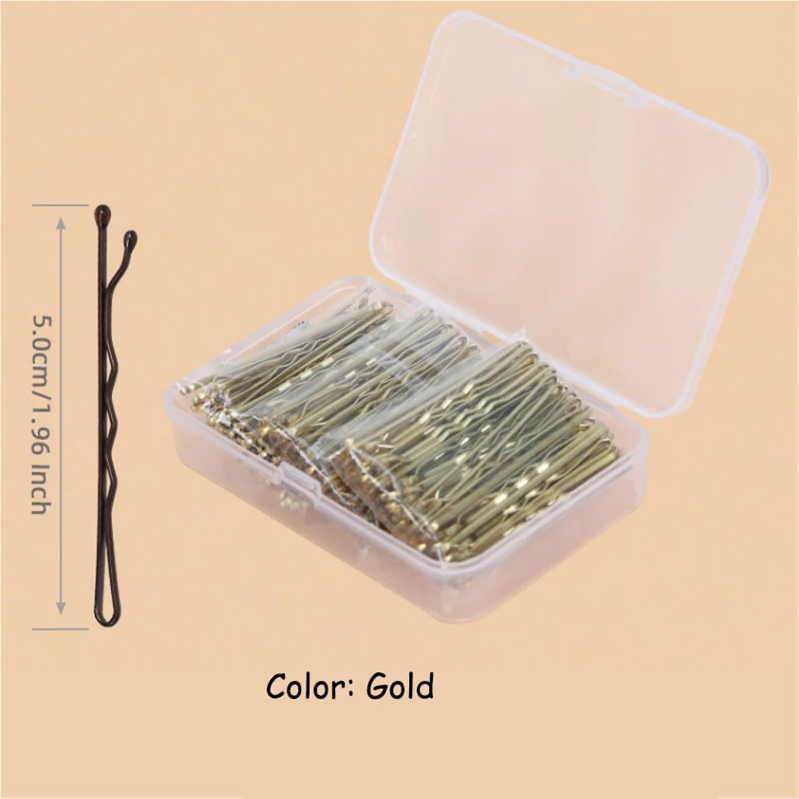 Forcine per capelli a forma di U, 1500 pezzi, a forma di U, da donna: forcine e impugnature per capelli, strumenti indispensabili per acconciature (oro)
