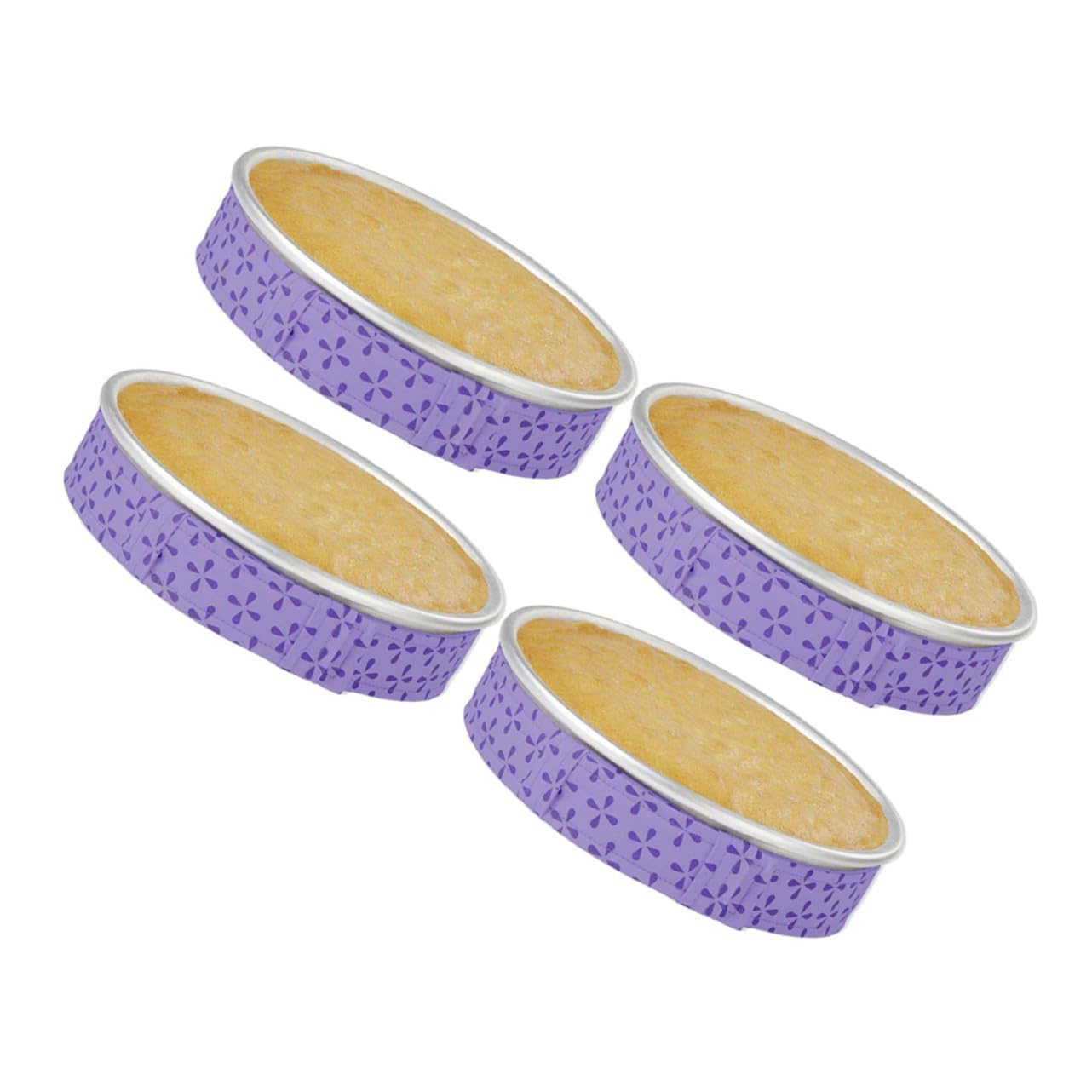Amosfun 3 Set di Strisce Uniformi per Tortiere Teglie da Forno Strumento di Deformazione 80x3 7 Cm Accessorio Essenziale per Teglie da Forno 4 Pezzi*3