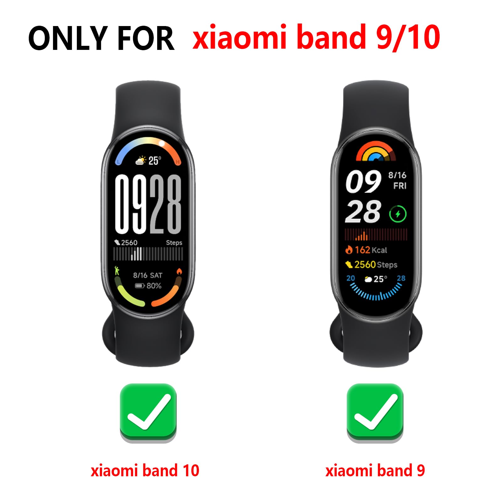 WFTE Ochraniacz ekranu do Xiaomi Band 10, [4-pak] elastyczna folia ochronna na ekran TPU [pełne pokrycie] [HD Clear] [bez pęcherzyków powietrza] ultracienka miękka folia TPU - rozmiar