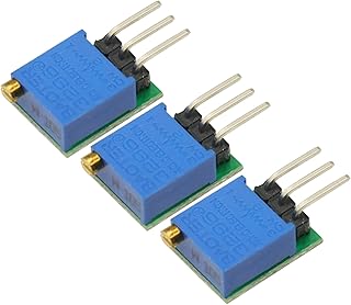 3Pcs 50Hz-6Khz Adjustable Signal Generator TP354 NE555 Module Square Wave Pulse Generator Oscillator Output Signal Source (50Hz-6Khz)