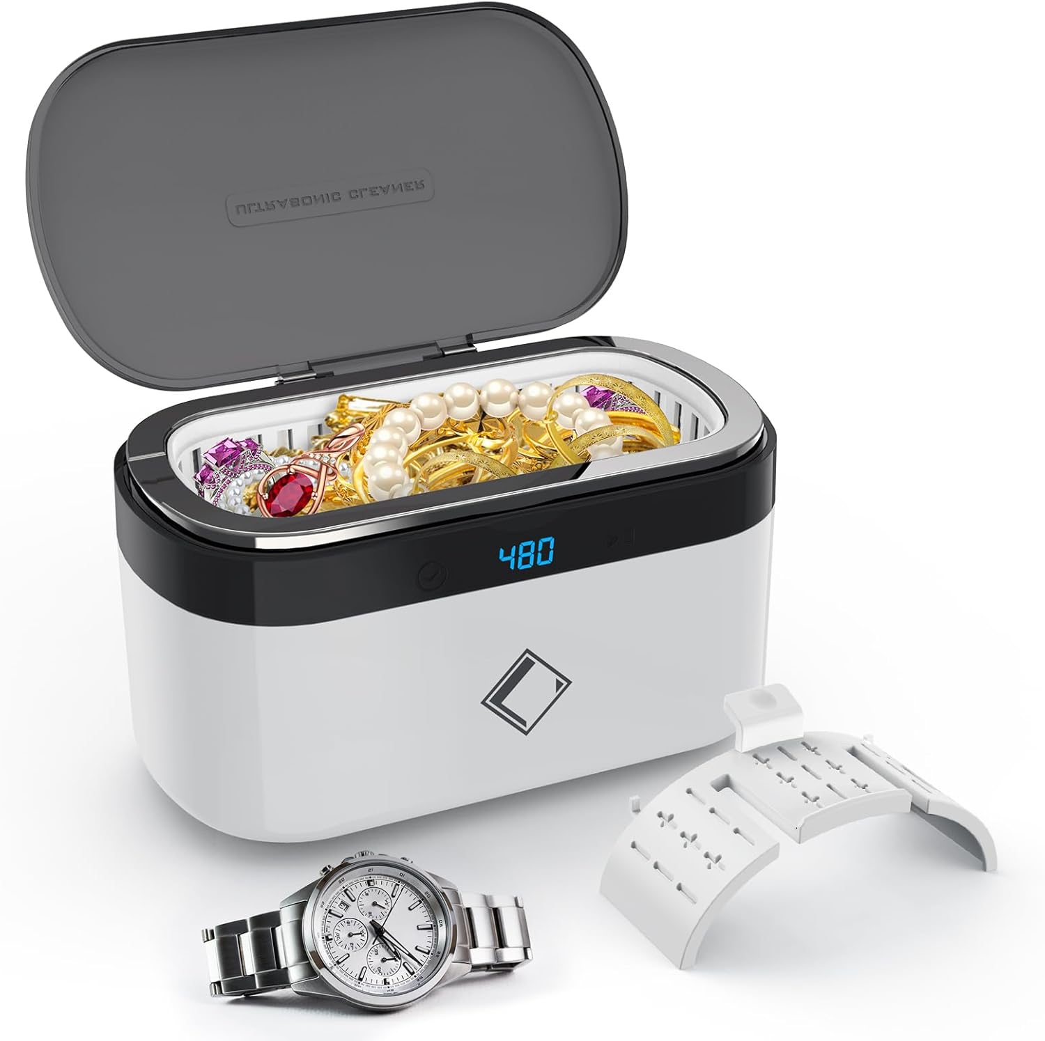 LifeBasis CS1 Ultrasonic Cleaner 42000Hz 500ML Jewellery Cleaner with