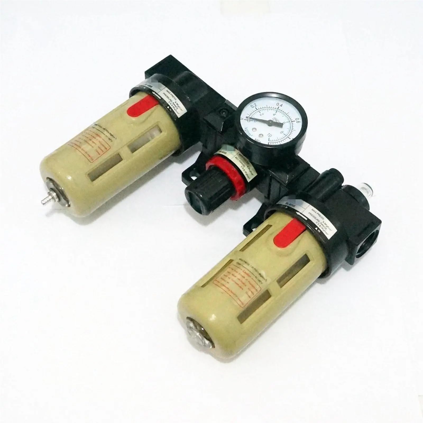 BC4000 1/5.1 cm urządzenie do uzdatniania powietrza pneumatyczna smarownica + filtr + regulator trzy jednostki