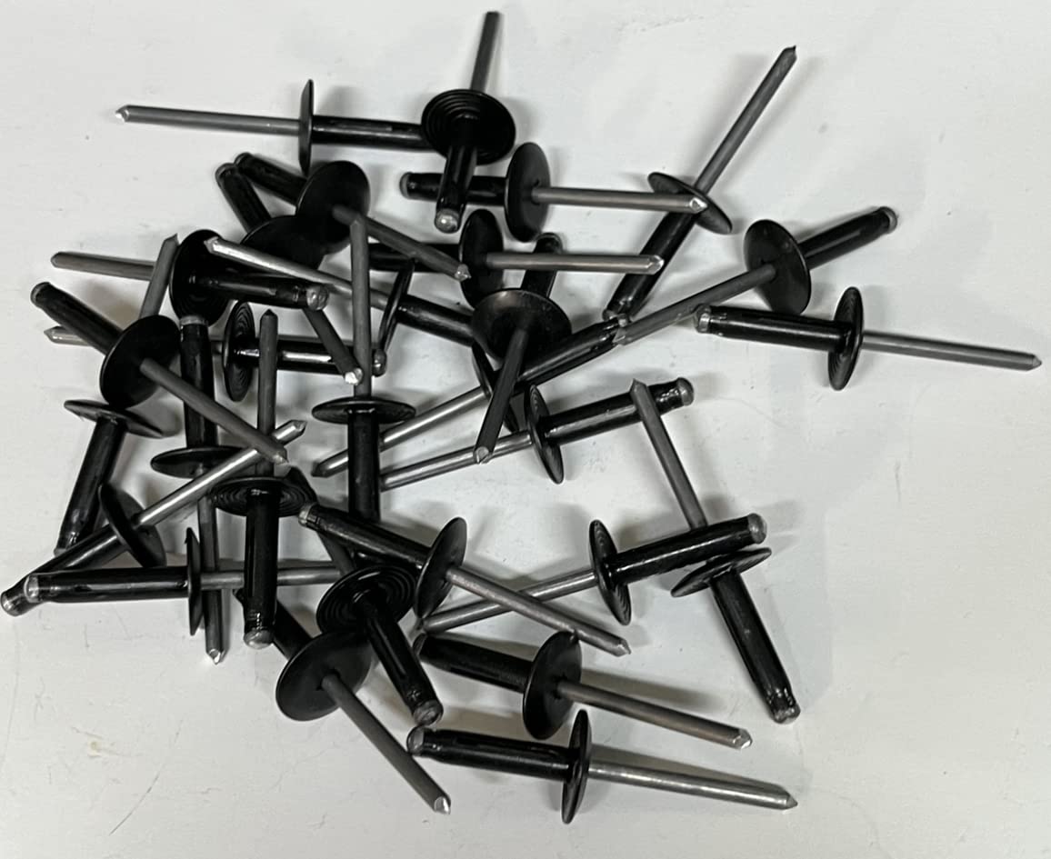 25 Split Type Rivets Compatible with Auveco 20741 for GM : 11516807 from 1990 - On & Compatible with Universal