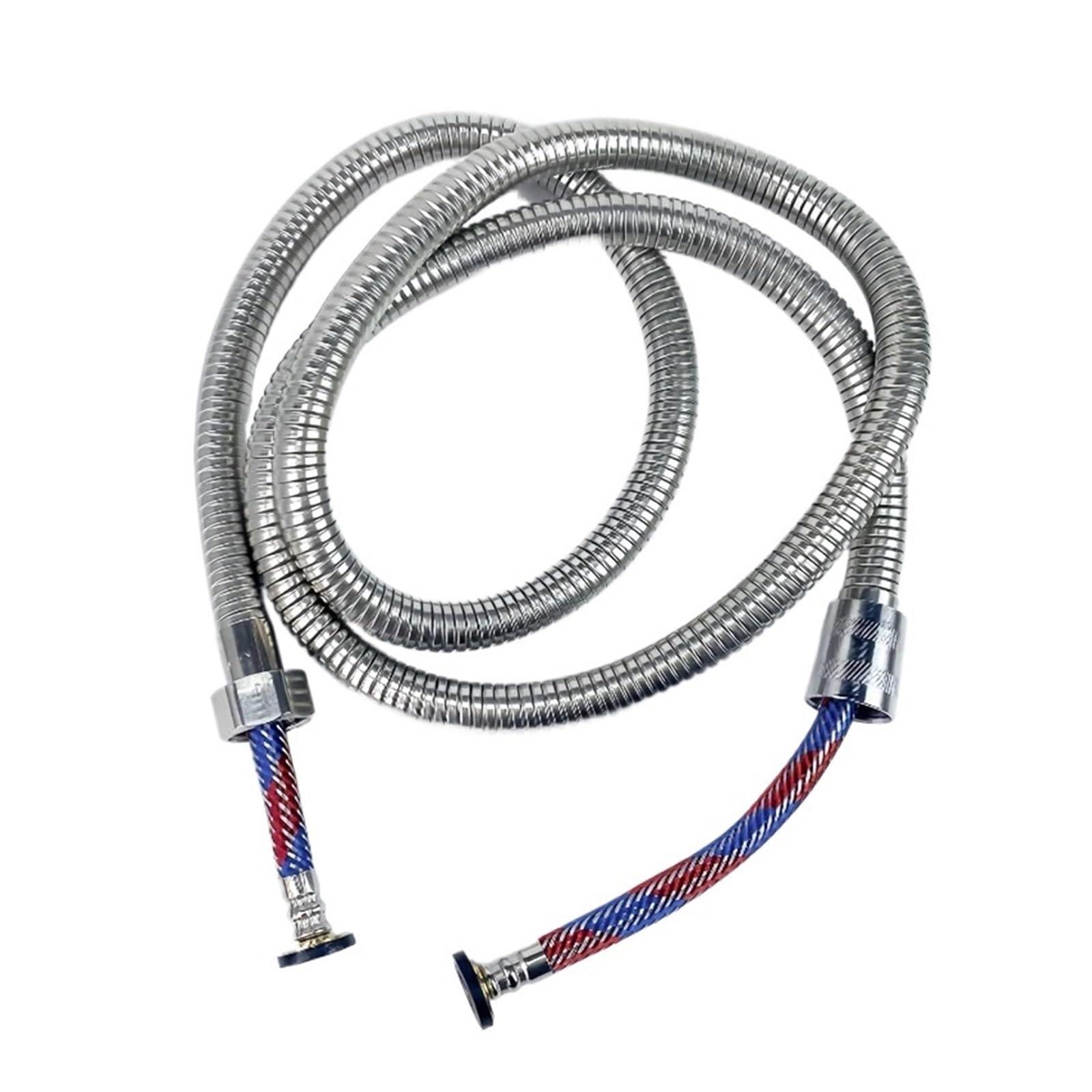 Kdberhfsa Drawable Hose-1.5M 1.5M/2M Stainless Steel Braided Shower Hose High Pressure Explosion-Proof Flexible Bathroom Extension Tube For Handheld Showers(Drawable Hose-1.5M)