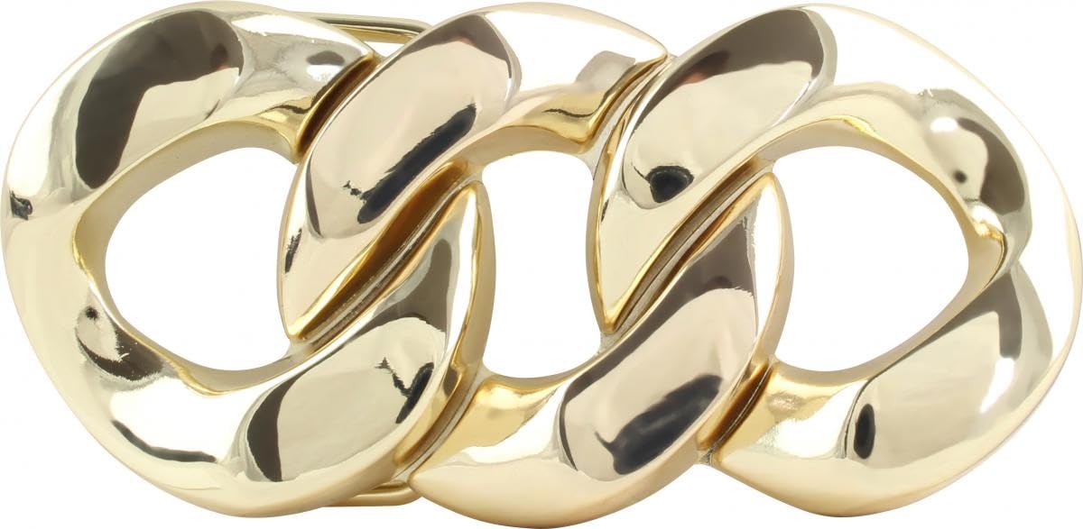 BELTINGER Gürtelschnalle Three Ring 4,0 cm 40mm Massiv Wechselgürtel