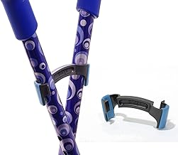 Bridgit - Fixing Clip for Canes and Crutches - Connect your Crutches and Prevent them from falling off - Blue