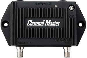 Professional-Grade Channel Master CM-7779HD PreAmp 1 TV Antenna Amplifier for Crystal-Clear Reception