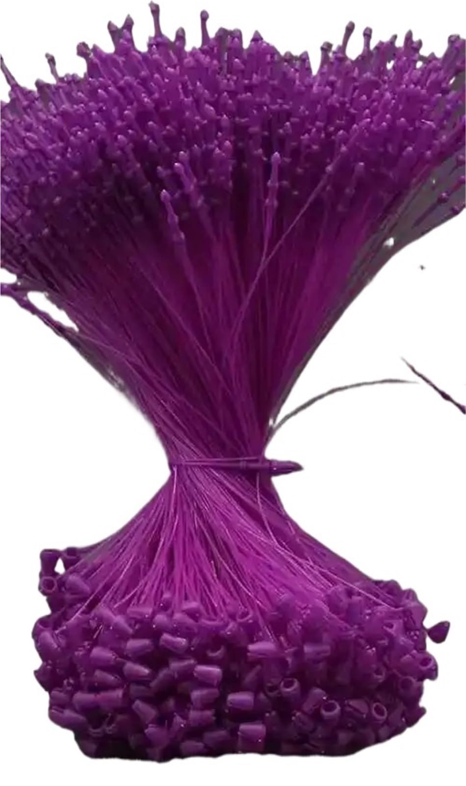 2000 fascette stringicavo in plastica per etichette, 125 mm, per etichette per indumenti, cartellini prezzi, archiviazione ufficio e progetti artigianali (125 mm, viola)