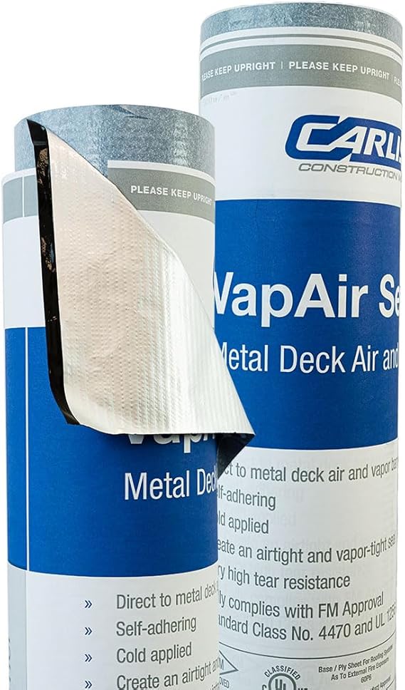 Vap Air Flat Roof Vapour Barrier/Air Control Layer - Self Adhesive Vapour Barrier (20m)
