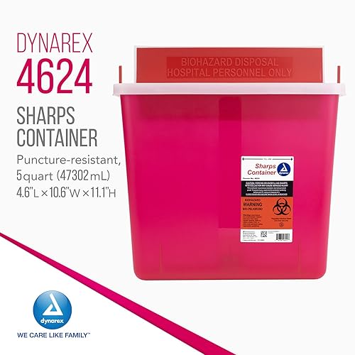 Miniatura 2 de Contenedores Sharper Dynarex, 1