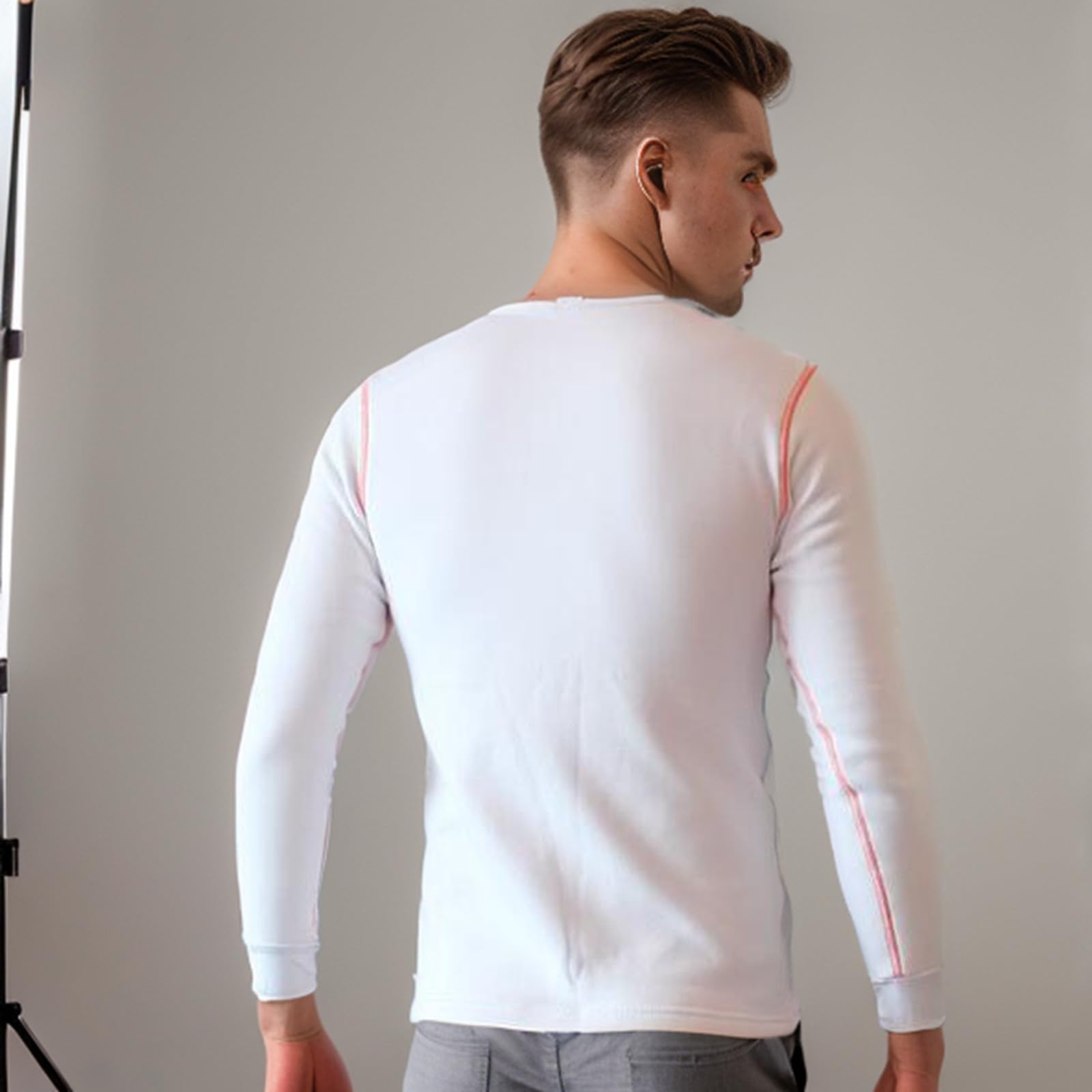 Intimo Termico Invernale Set Uomo, Maglia Termica Uomo Maglia Termica Biancheria Intima Sci Invernale Pantaloni Manica Lunga Funzionale Tuta Completa Uomo Completo Termico Uomo Invernale Intimos