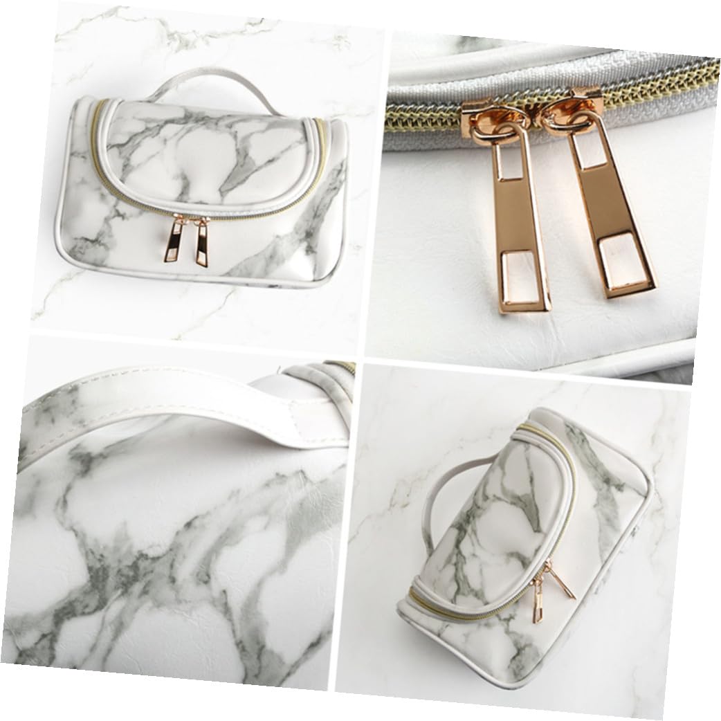 Healeved Borsa Per Cosmetici Da 3 Pezzi Porta Pennelli Da Trucco Compatto Per Donna Organizer Da Viaggio Con Cerniera