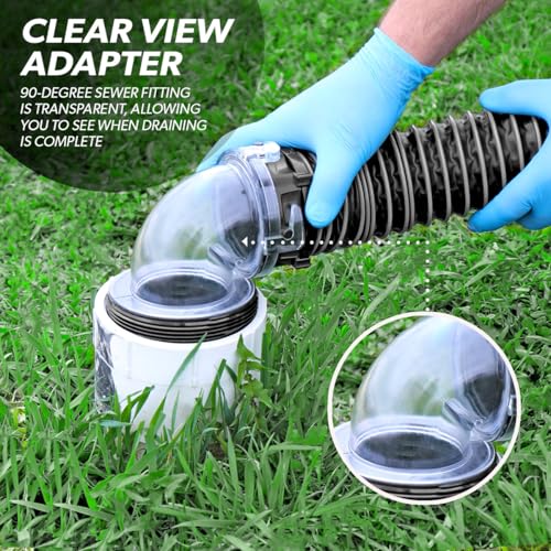 Valterra D04-0675 20' Silverback Sewer Hose Kit by Valterra - Image 6