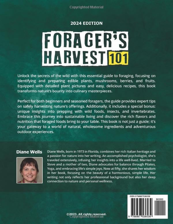 Forager's Harvest 101: A Comprehensive Guide to Identifying, Preserving, and Preparing Wild Edible Plants, Mushrooms, Berries, and Fruits - FULL COLOR Pictures of Every Plant and Delicious Recipes. - Image 2