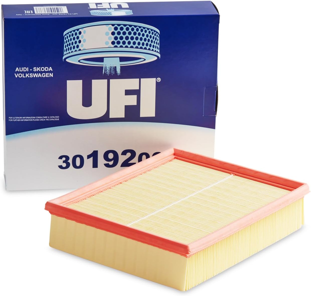 UFI 30.192.00 Air Filter – Premium Filtration for Enhanced Engine Performance – Replace Every 12,000 Miles – Vehicle-Specific Fitment – Easy Installation